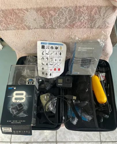GoPro Hero 8 Black - Perfeita para Ação e Conteúdo Profissional