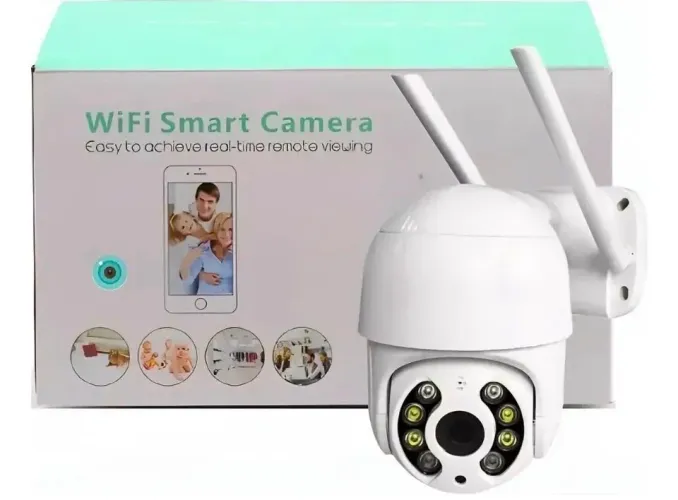 Câmera Ip Segurança Wifi Hd Ip66 Visão Noturna App Icsee