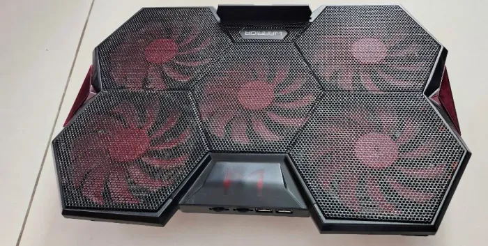 Cooler Colmeia Notebook Led Gamer Lothaire Warrior - AC327 (Usado)