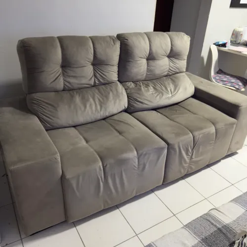 SOFÁ RETRÁTIL 3 LUGARES