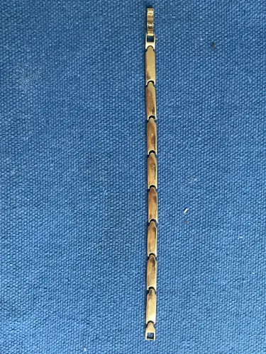 Pulseira banhada a OURO - 19 cm