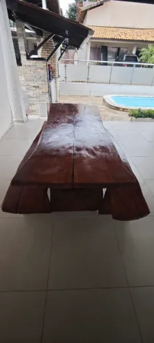Mesa rústica 2,00 X 1,00