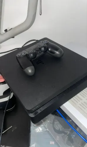 Ps4 slim 500gb todo original, nunca aberto
