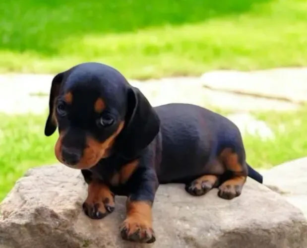 Basset Mini Filhotes Dachshund Teckel Legítimos.