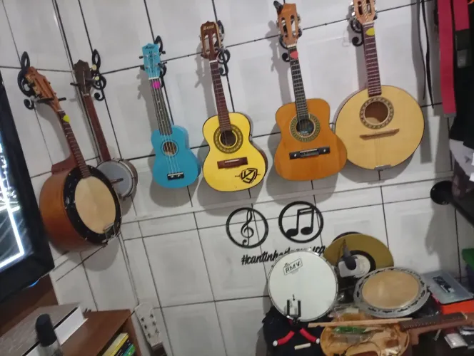 Banjo cavaco ukulele mais projetos