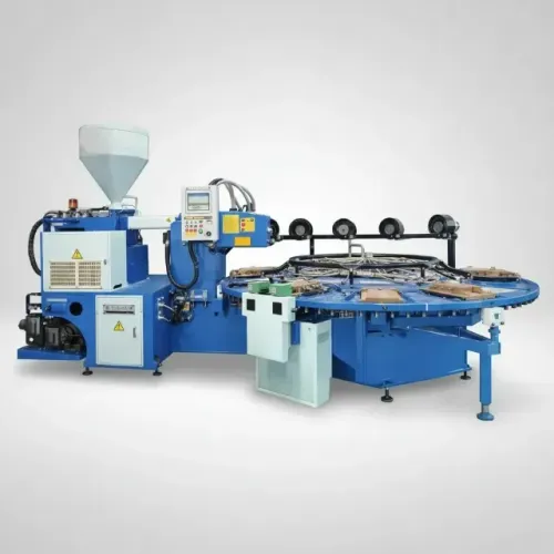 Máquina Injetora Rotativa Automática Abertura hidráulica pistão único  IJ-6608
