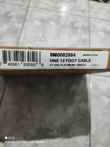  PAR  de Cabos de comando 12 pés motor japonês 