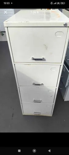 Arquivo de aço 4 gavetas