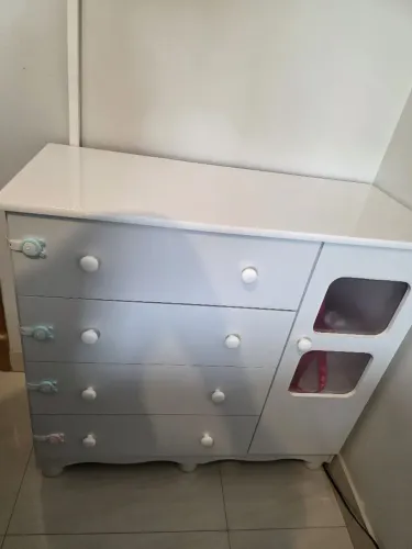 Cômoda Infantil Uli 100% MDF