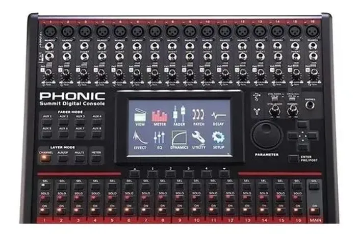 Mesa de som phonic digital 