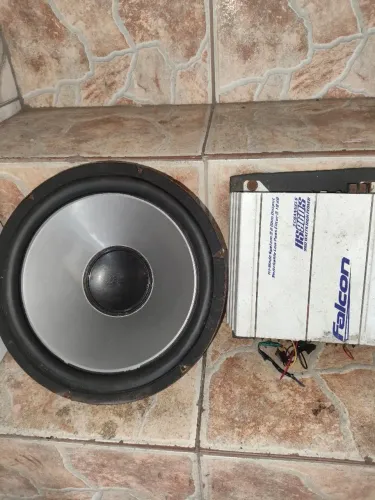 Auto falante 12 Bravox e módulo Falcon 960