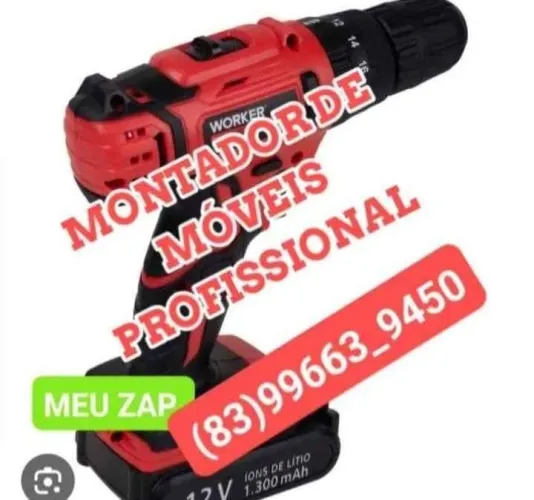 Montador de móveis profissional