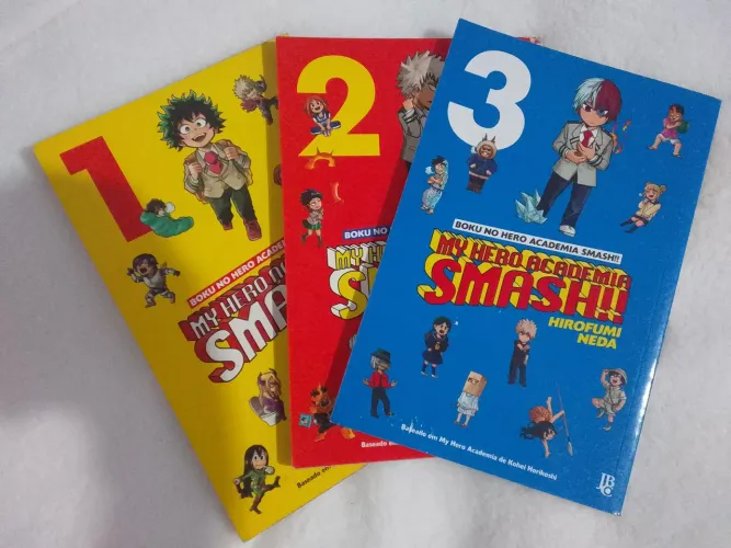 Manga usado My hero academia SMASH!!