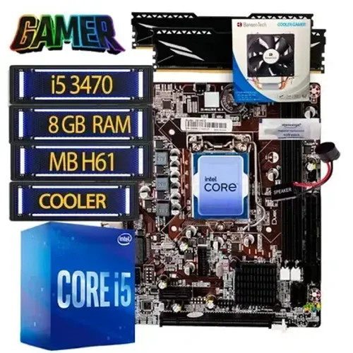 Kit Gamer | i5 | 8gb de Ram | Entrega hoje mesmo!