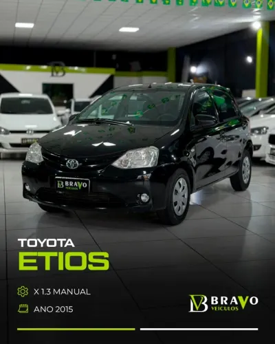 Toyota Etios X 1.3 Flex 16V 5P Mec. 2015