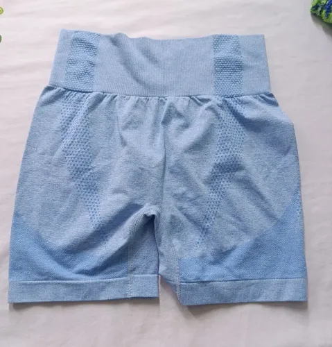 Short de academia azul