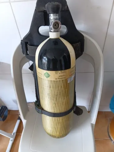 Garrafa de combate a incêndio, 300 PSI, FIBRA DE CARBONO