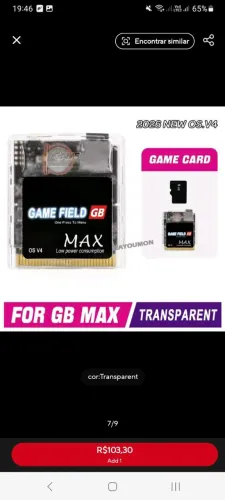 Everdrive gb para Nintendo game boy, game boy color e game boy advance