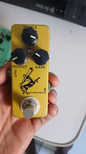 Pedal overdrive: tube driver e golden horse