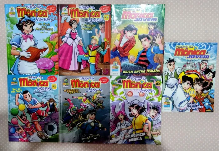Revistas Turma da Mônica Jovem