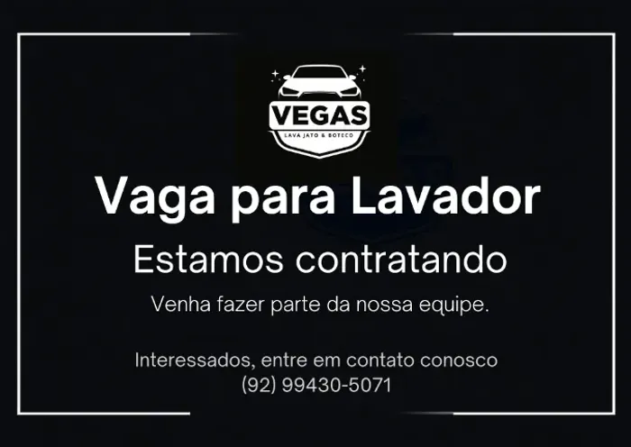 Lavador automotivo com experiência