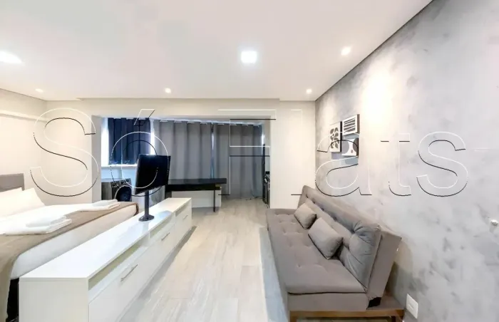 Studio disponível para locação ao lado da Marg Pinheiros, com fácil acesso a Av. Brig Fari