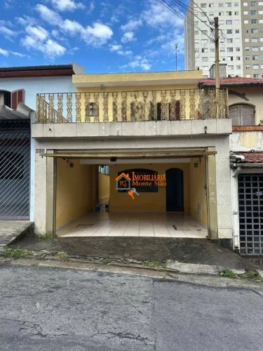 Sobrado com 4 dormitórios para alugar, 120 m² por R$ 5.265,00/mês - Vila Dom Pedro II - Sã