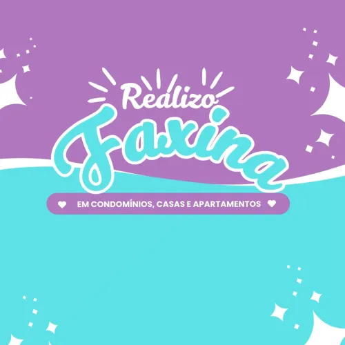 Faço faxina residencial e predial