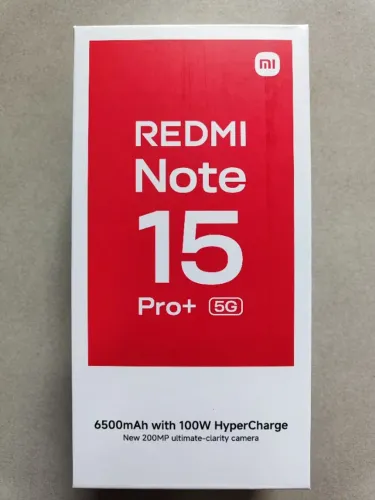 Redmi Note 15 Pro+ 5G de 512gb e 12gb ram Xiaomi global, novo, lacrado.