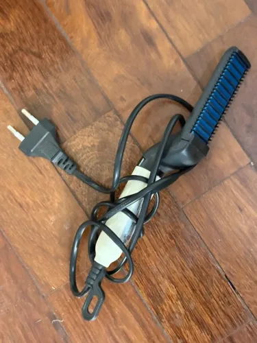 Pente Elétrico Modelador de Cabelo com Dentes Aquecidos