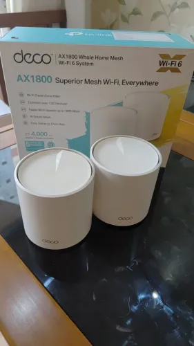 Sistema Mesh Wi-Fi 6 TP-Link Deco AX1800 - Impecável / Pronta Entrega