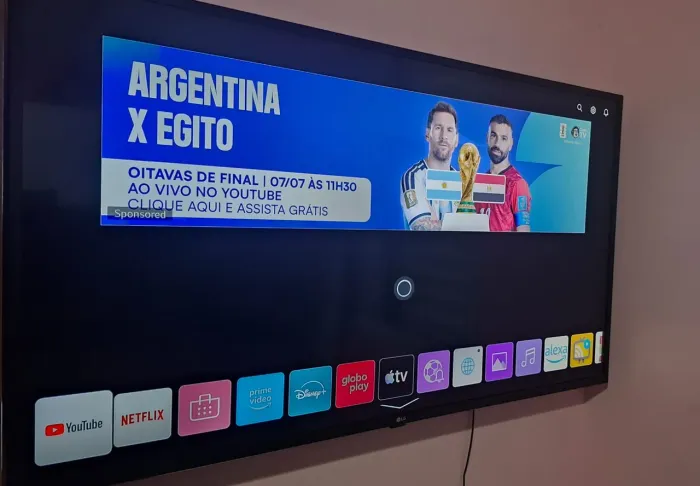 TV LG 55" LED 4K UHD Smart Pro 55AU801C0SA TV LG 55" LED 4K UHD Smart Pro 55AU801C0SA