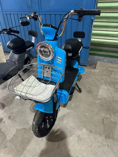 Bike Eletrica Classic Azul