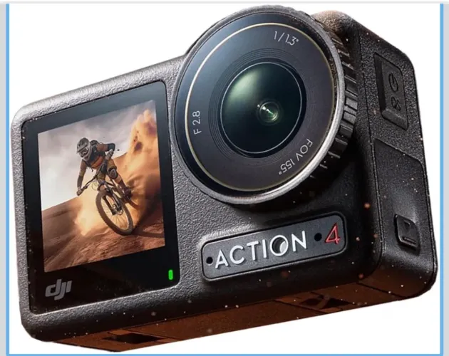 DJI Osmo Action 4 Standard Combo Nova na Caixa Nunca Aberta