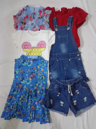 Lote de roupas infantil TAM 8 anos