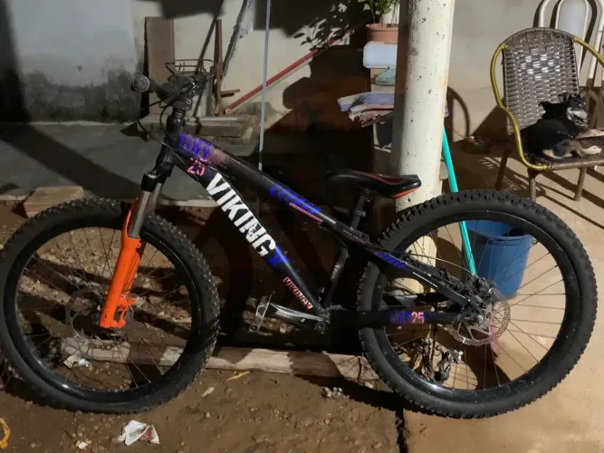 VikingX Aro 29 - Quadro de Alumínio | Freio a Disco | Suspensão Dianteira