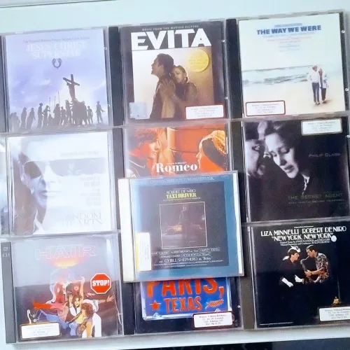 17 CDs Trilha sonora grandes filmes de Hollywood