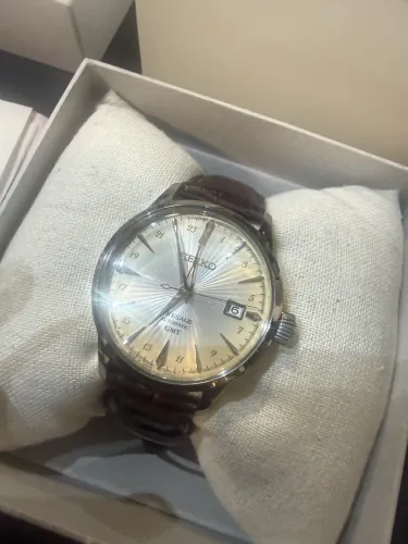 Seiko Presage GMT Automatic (Estilo "Cocktail Time") - Completo e Impecável