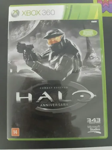Halo CE Anniversary - Xbox 360 Original | completo com manual