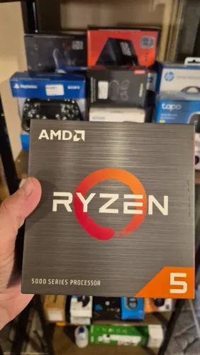 Processador Ryzen 5 5500 novo, lacrado, com garantia!