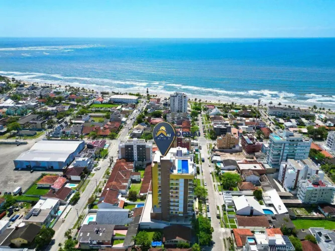 APARTAMENTO GARDEN COM PISCINA PRIVATIVA NO CENTRO DE Guaratuba EDIFÍCIO MALIBU, 3 Suítes