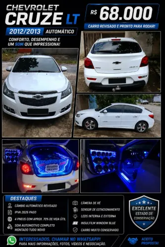 Chevrolet Cruze HB Sport LT 1.8 16V Flexp. 5P AUT 2013