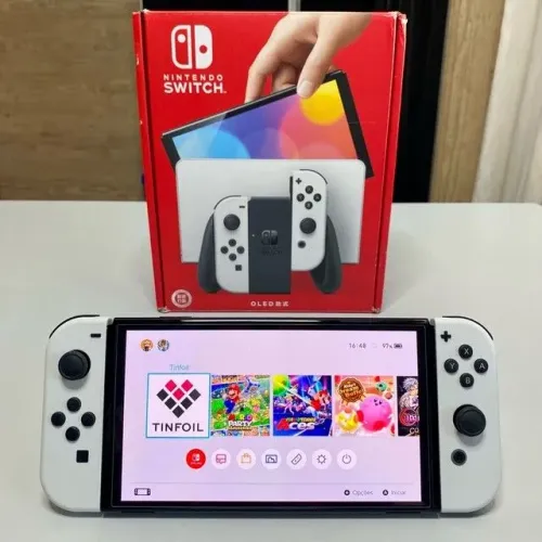 Nintendo switch oled desbloqueado !