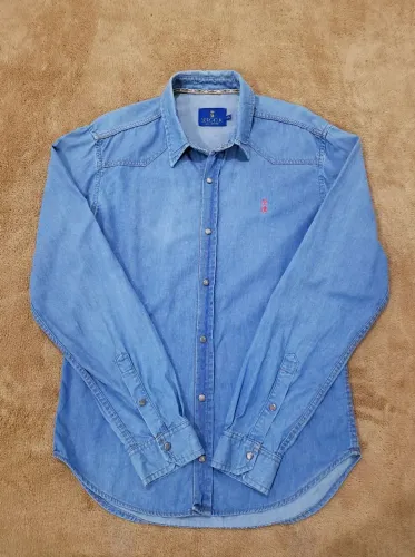 Camisa Jeans Sergio K. Original Linda Perfeito Estado Desapego Promoção