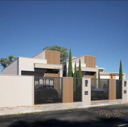 Casa linear no Loteamento Alta Ville, Aracruz - 2 quartos, 1 suíte, não geminada