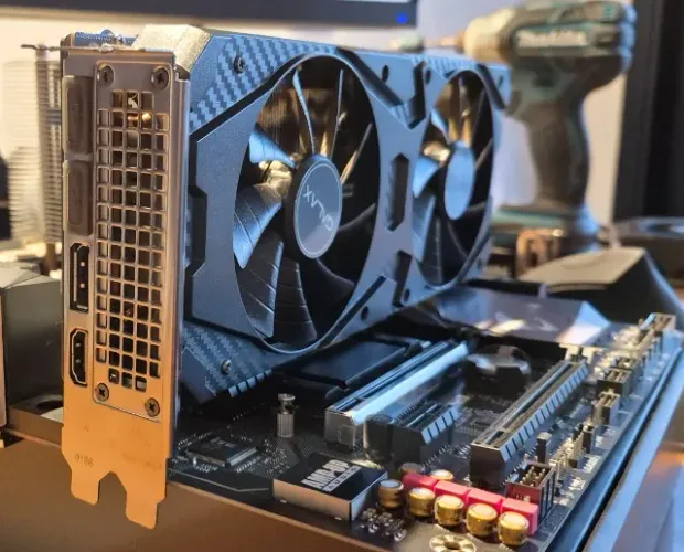 Nvidia Geforce RTX 3060 12GB DDR5 Galax PERFEITA!!!