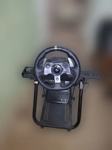 Vendo volante g920 com cockpit extreme!!
