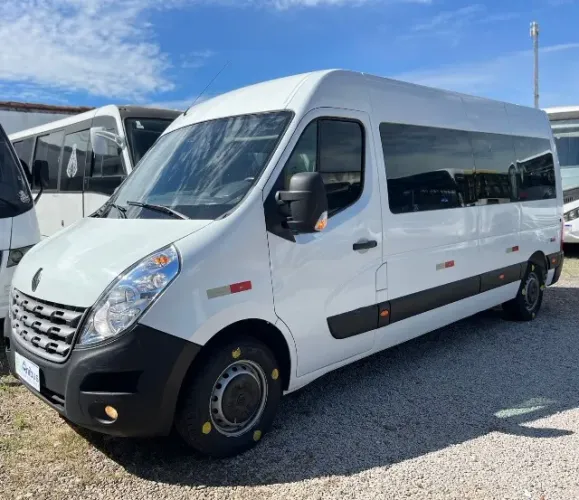 Disponível na Bilu Ônibus Renault/Master Mbus L3H2; Ano 2019/2020; Completa; Revisada