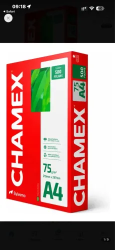 CX DE PAPEL A4 XAMEX C/ 500 FOLHAS C/10
