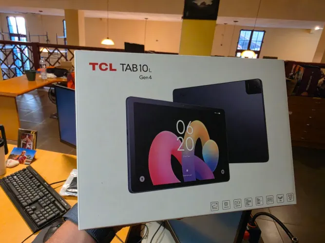 Tcl Tablet Tab 10l Gen 4 - 128gb - 4gb Ram - Wifi Preto Novo Lacrado com NF<br><br><br>